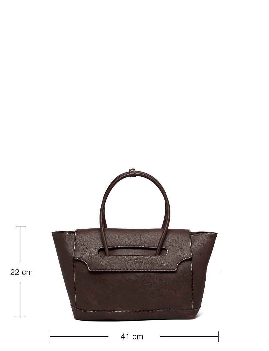 Rosemunde - RBAndora Working Bag - shopper - dark brown gold - 5
