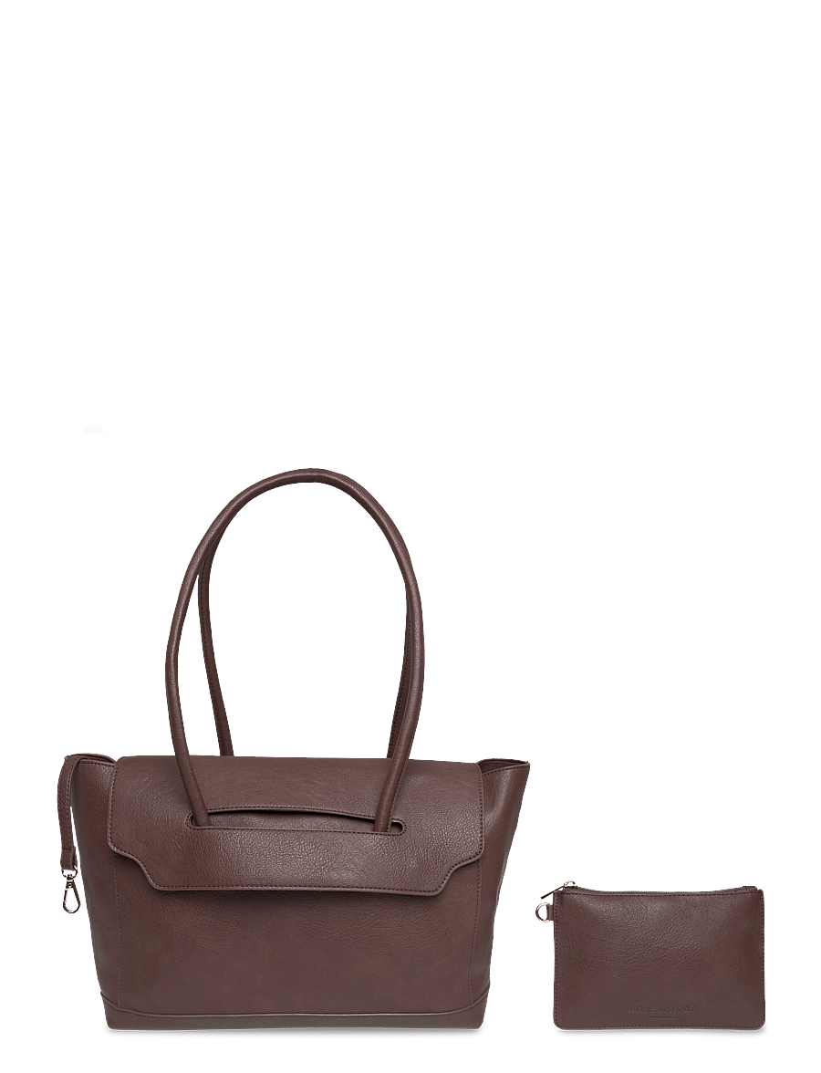 Rosemunde - RBAndora Working Bag - shoppers - dark chocolate gold - 0