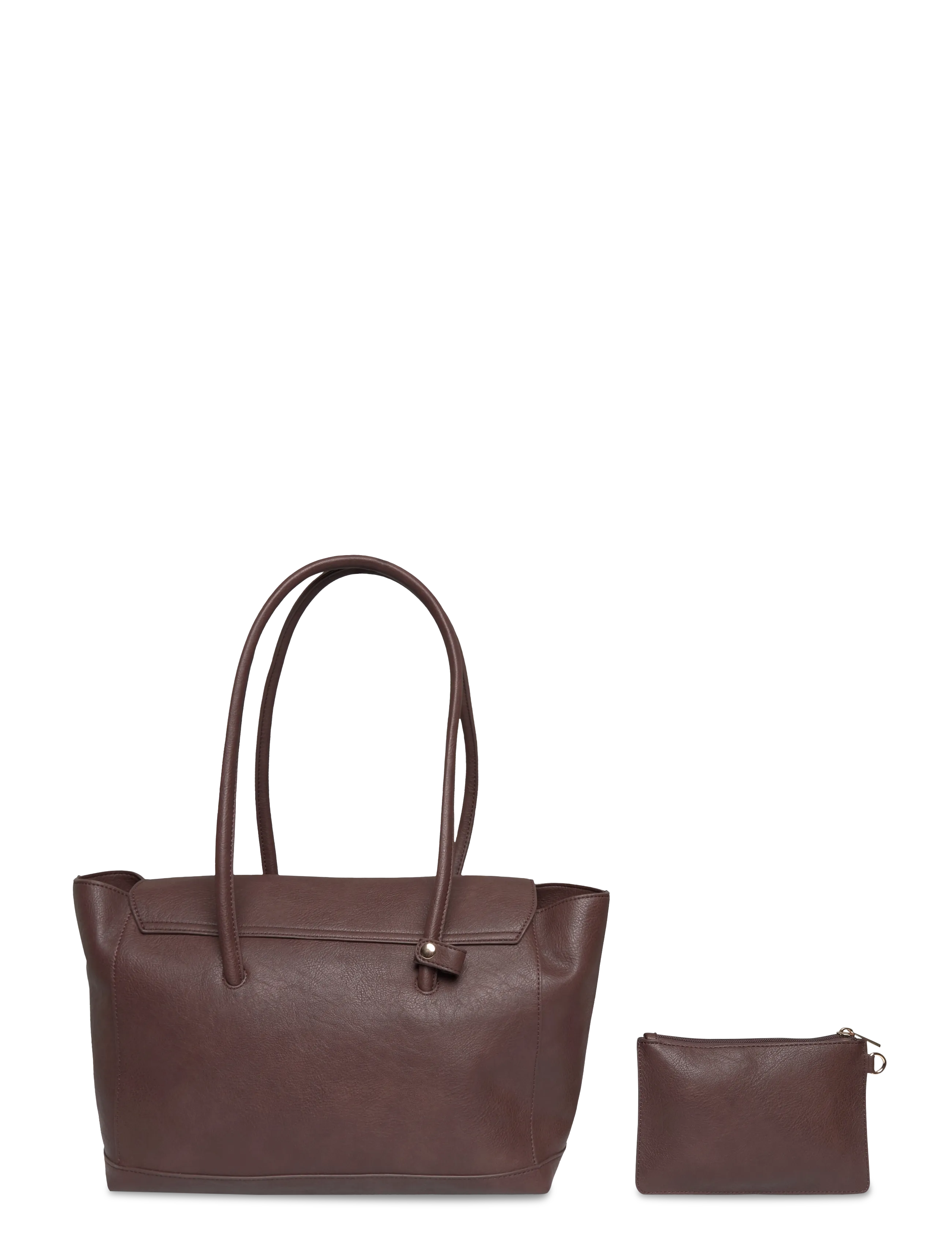 Rosemunde - RBAndora Working Bag - shoppers - dark chocolate gold - 1