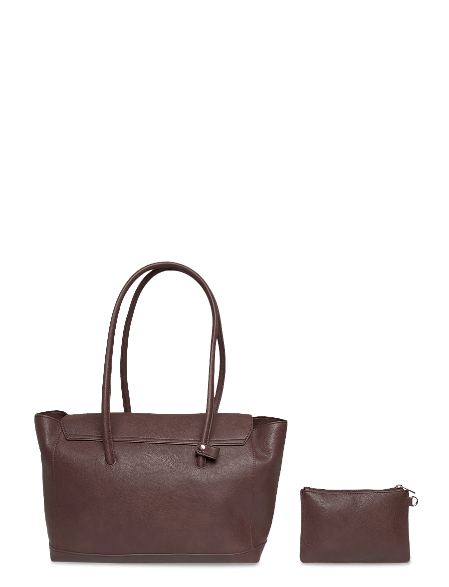 Rosemunde - RBAndora Working Bag - shoppers - dark chocolate gold - 1