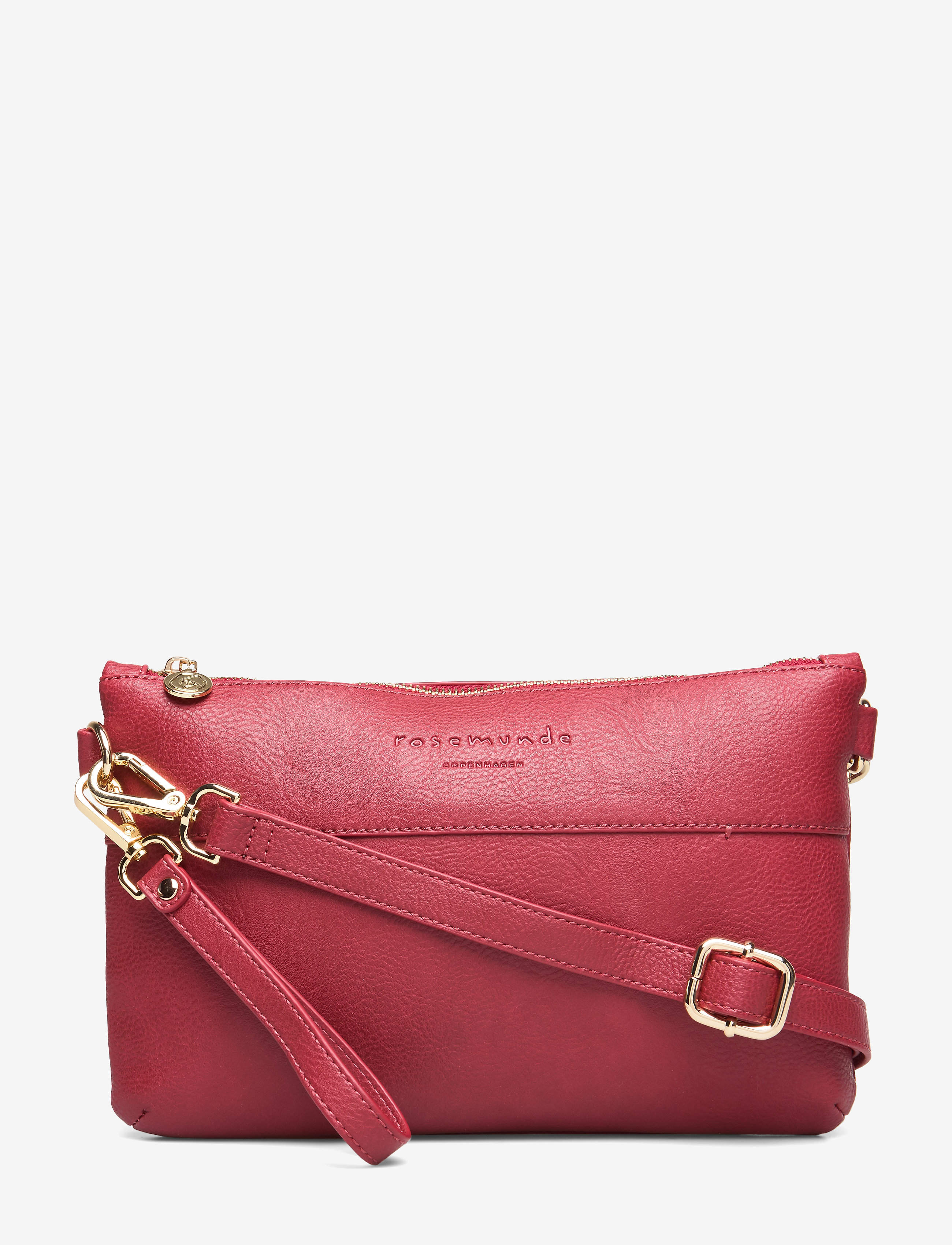 Andora clutch - BURNT RED