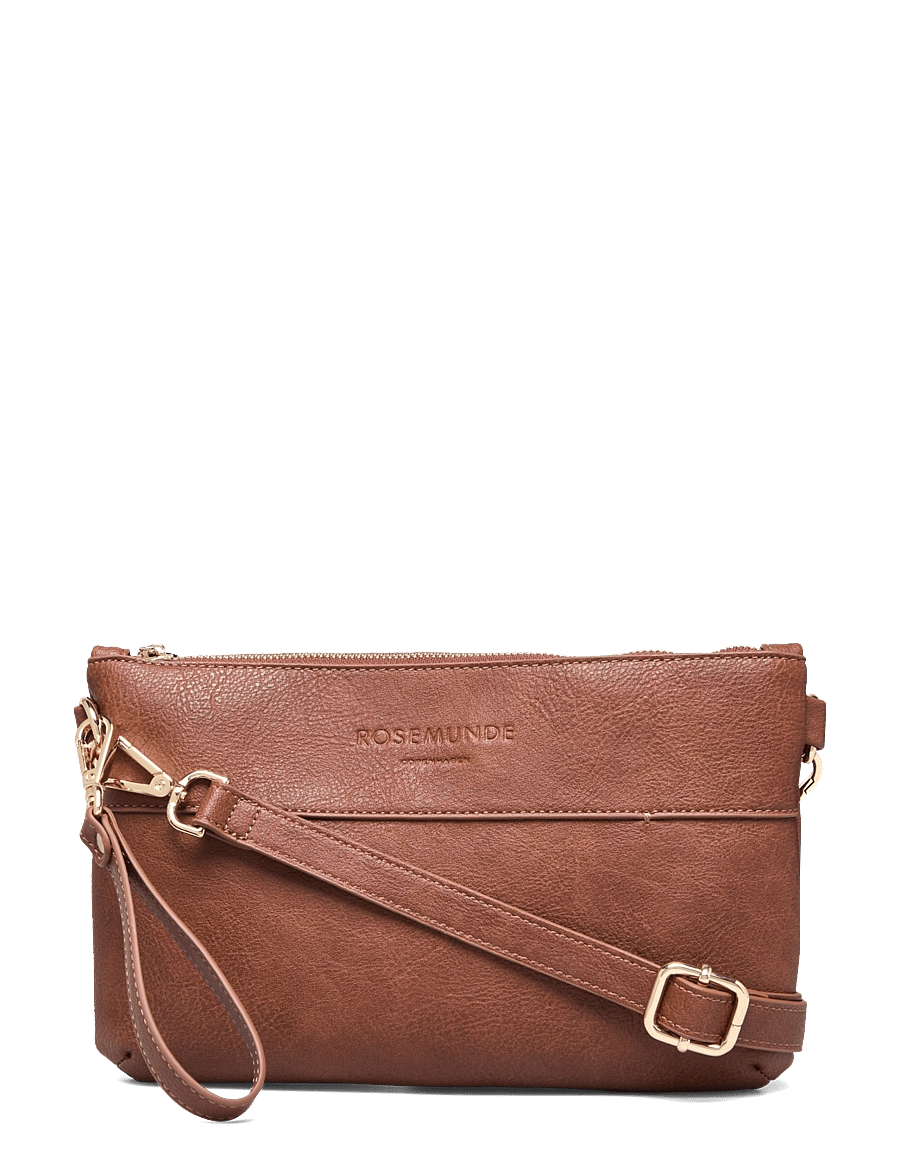 Rosemunde - RBAndora Medium Clutch - crossbody bags - cocoa brown gold - 0