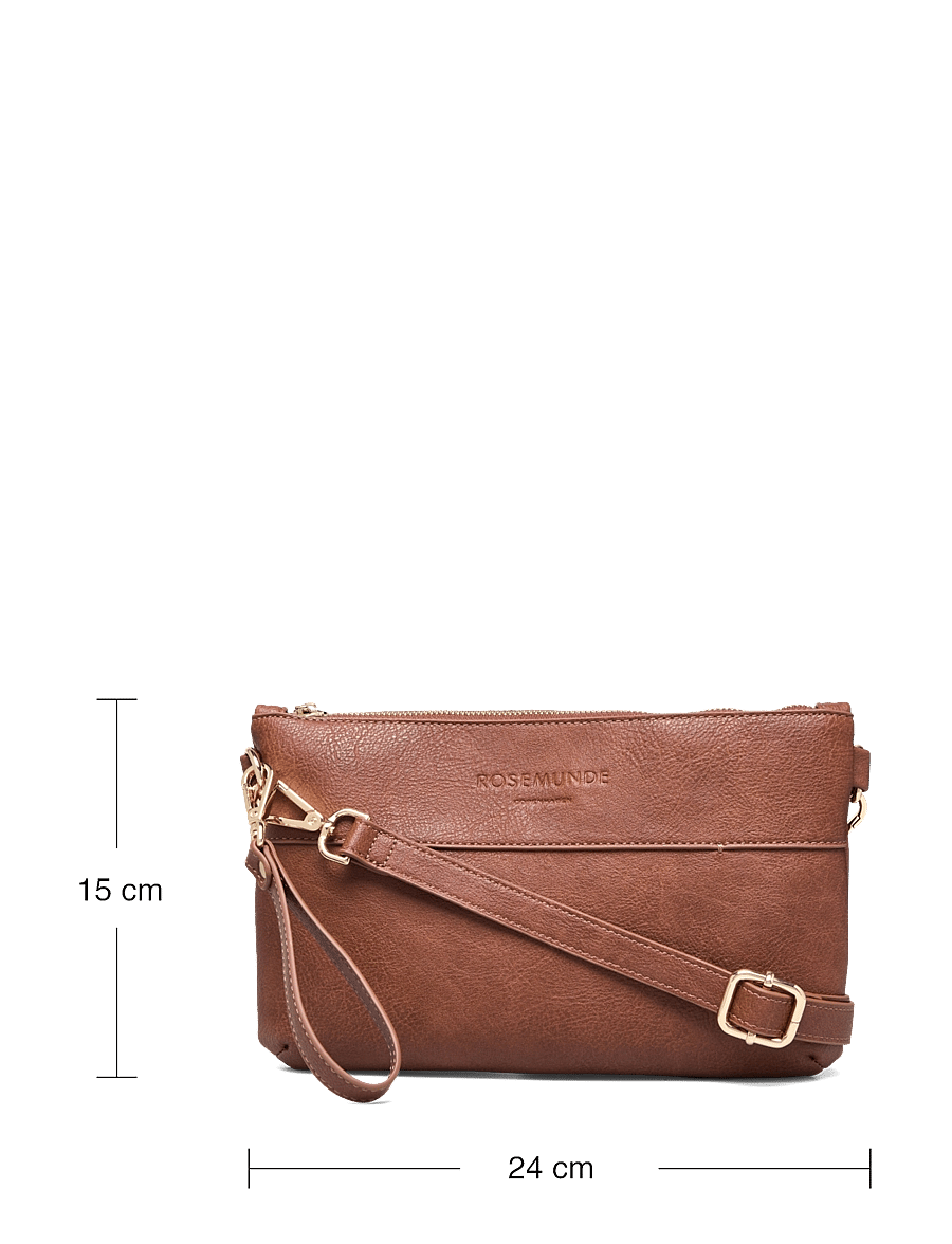 Rosemunde - RBAndora Medium Clutch - crossbody bags - cocoa brown gold - 4