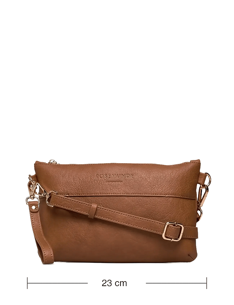 Rosemunde - RBAndora Medium Clutch - crossbody bags - perfect brown gold - 3