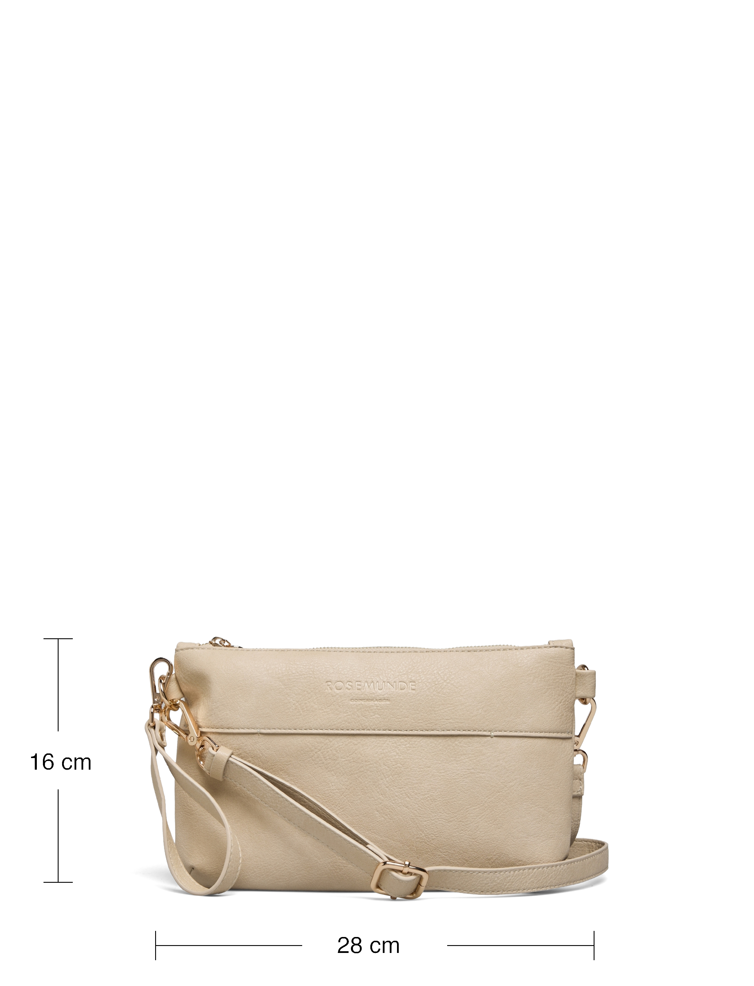 Rosemunde - RBAndora Medium Clutch - accessories - pure sand gold - 4