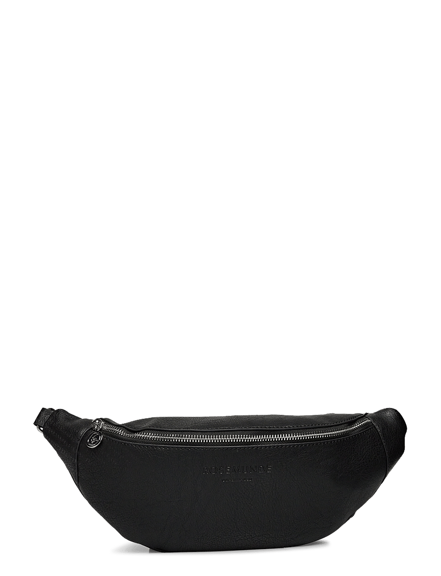 Rosemunde - Cross shoulder bum bag - vöökotid - black silver - 0