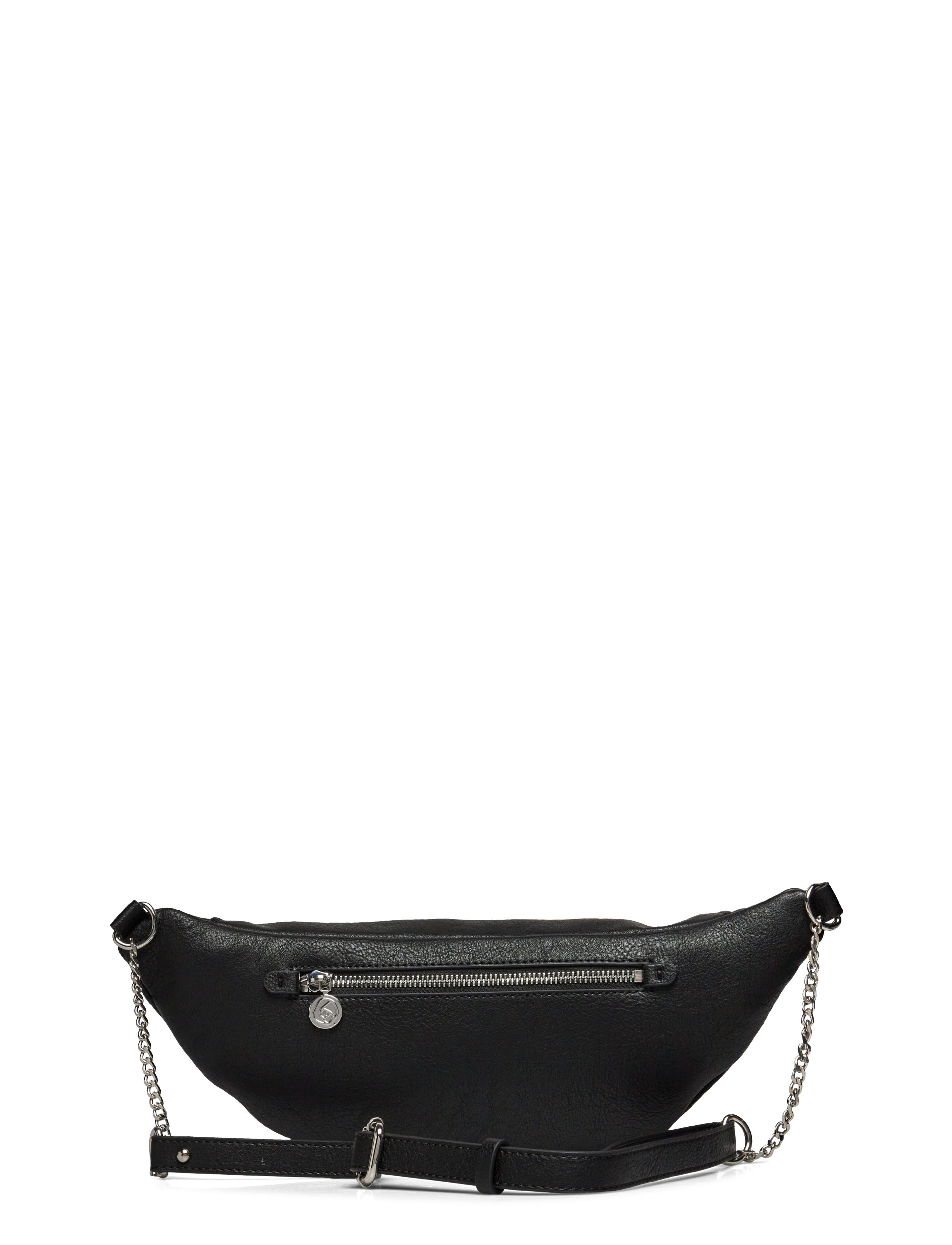 Rosemunde - Cross shoulder bum bag - black silver - 1