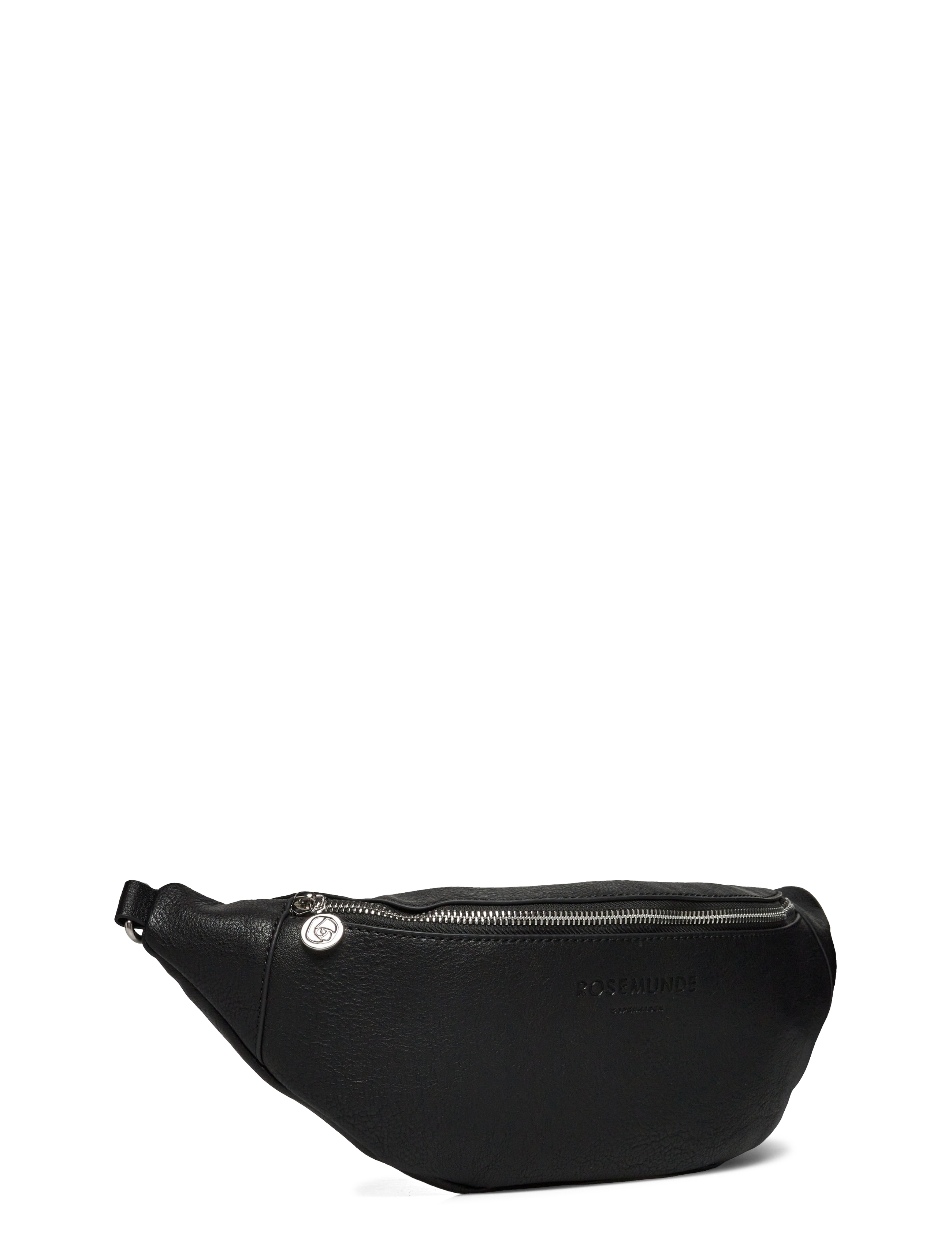 Rosemunde - Cross shoulder bum bag - black silver - 2