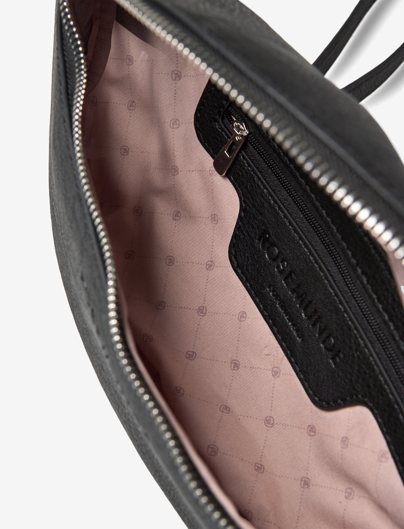 Rosemunde - Andora cross shoulder bum bag - kvinder - black silver - 3