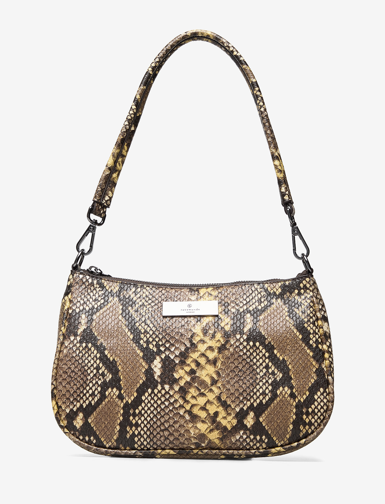 Clutch - NATUREL PYTHON PRINT