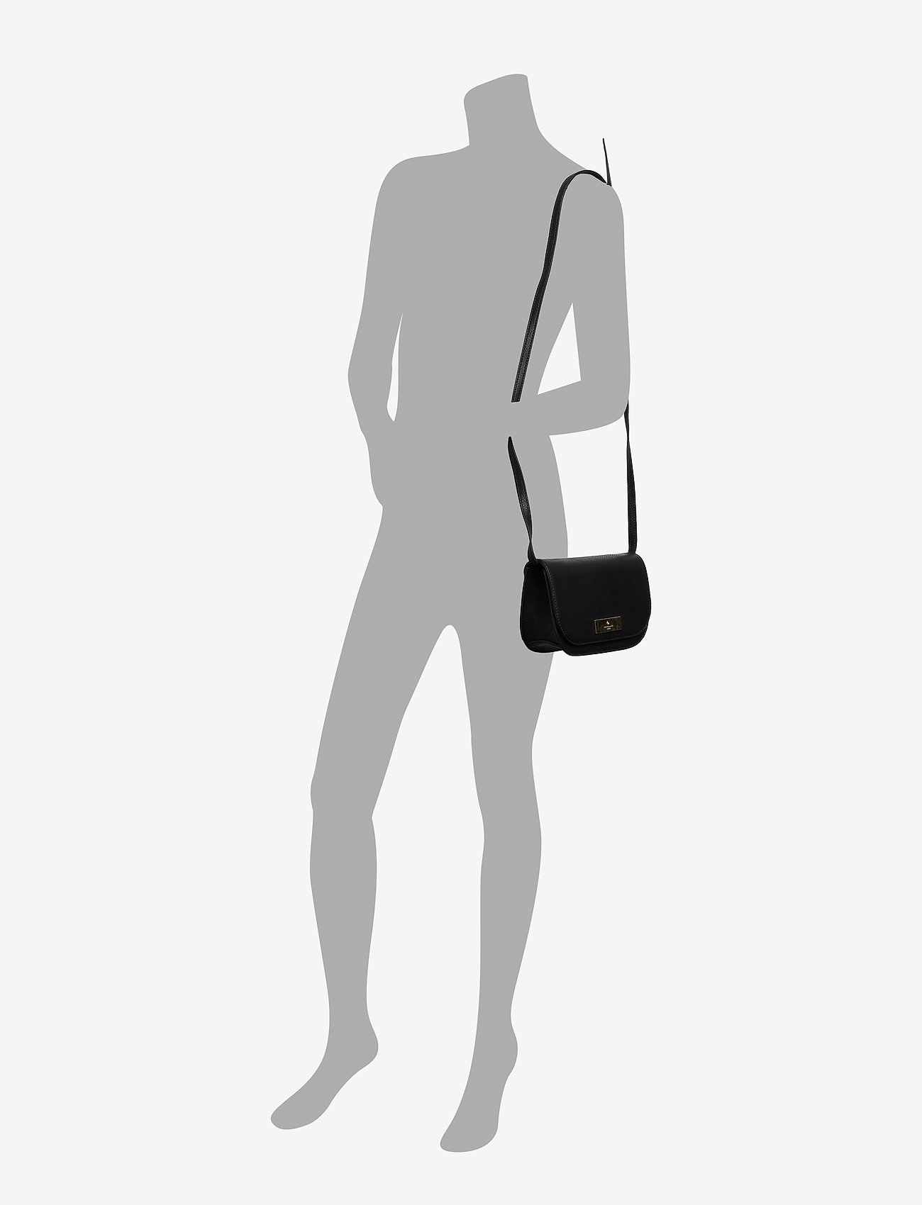 Rosemunde - Clutch - black gold - 4