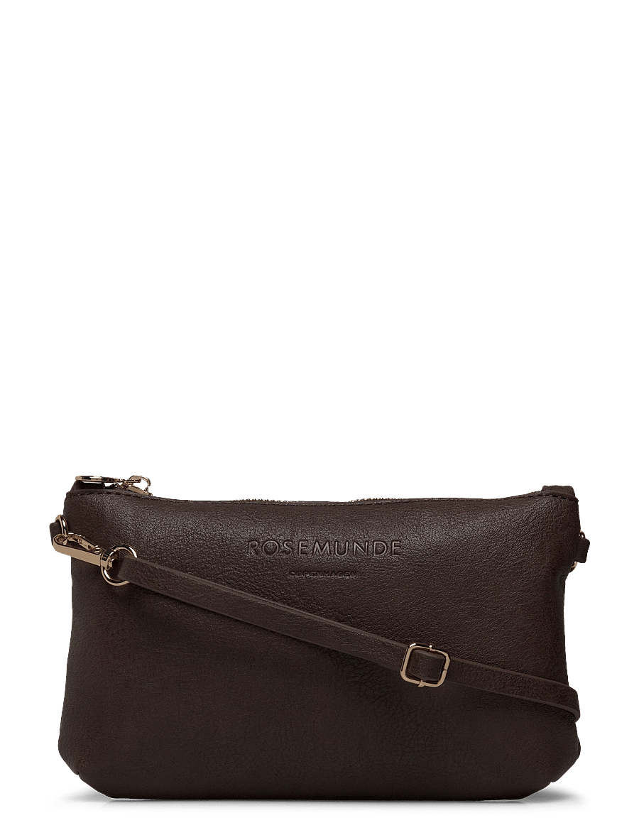 Rosemunde - RBAndora Small Clutch - special occasions - dark brown gold - 0