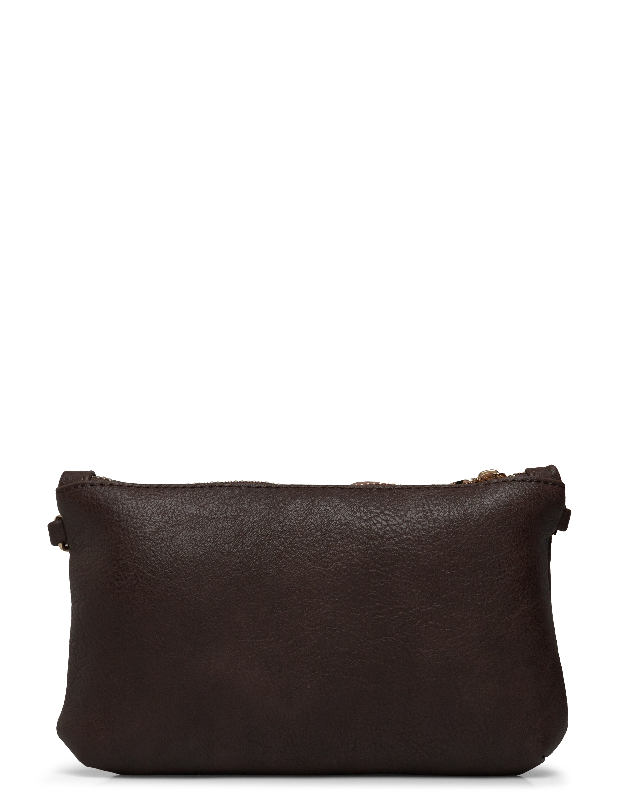 Rosemunde - RBAndora Small Clutch - besondere anlässe - dark brown gold - 1