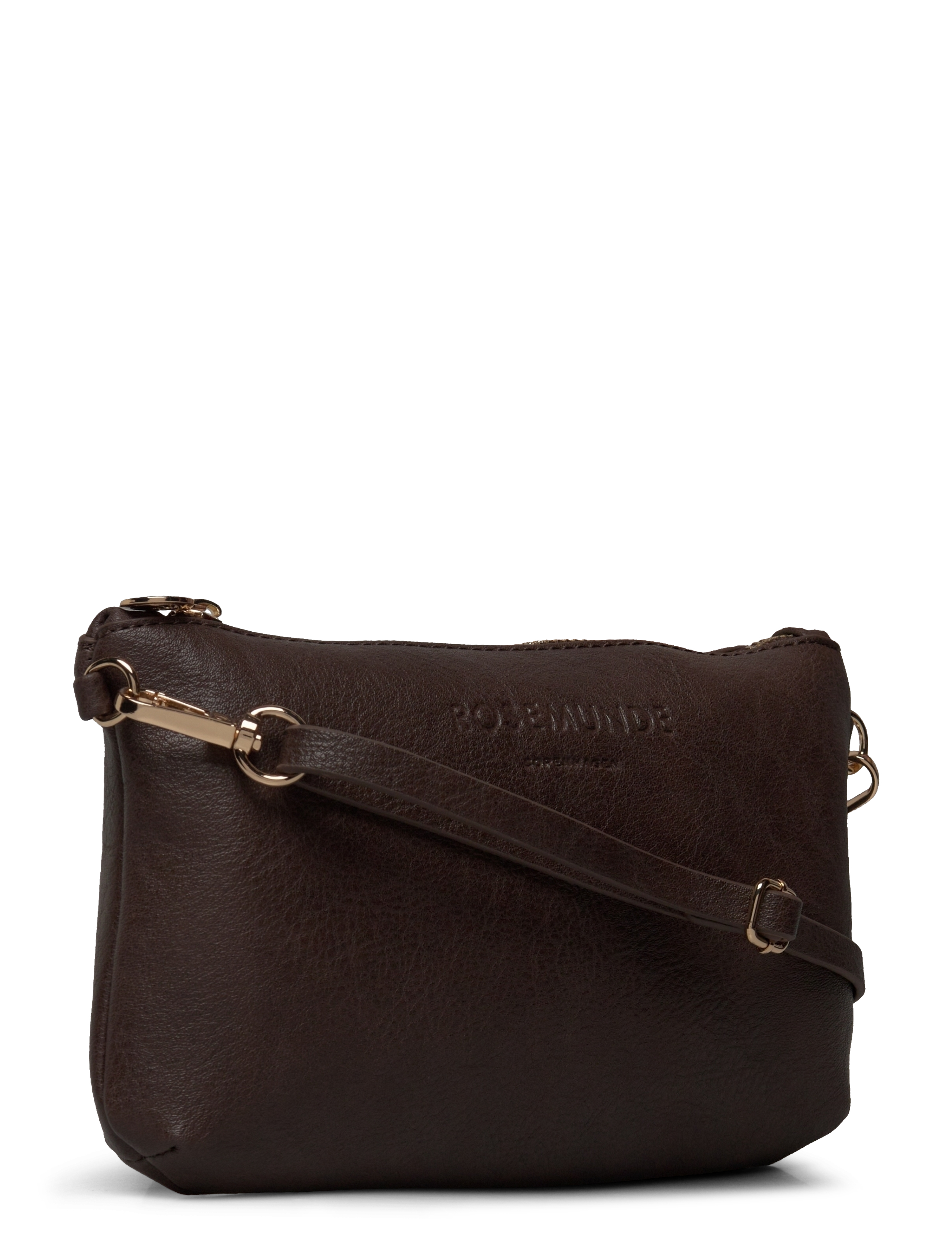 Rosemunde - RBAndora Small Clutch - besondere anlässe - dark brown gold - 2