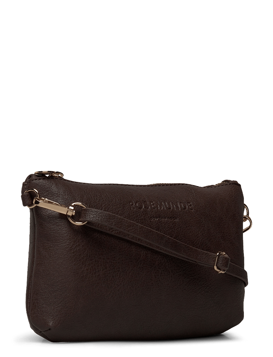 Rosemunde - RBAndora Small Clutch - special occasions - dark brown gold - 2