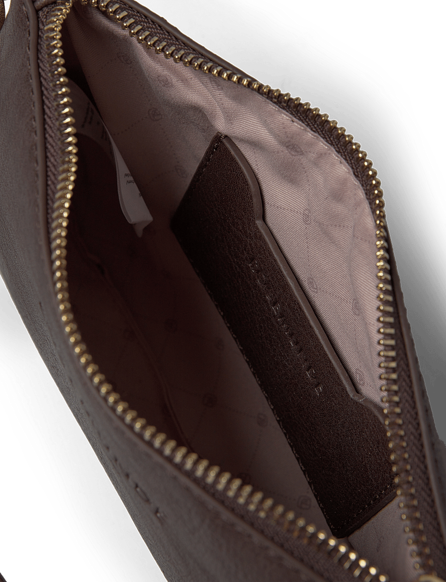 Rosemunde - RBAndora Small Clutch - special occasions - dark brown gold - 3