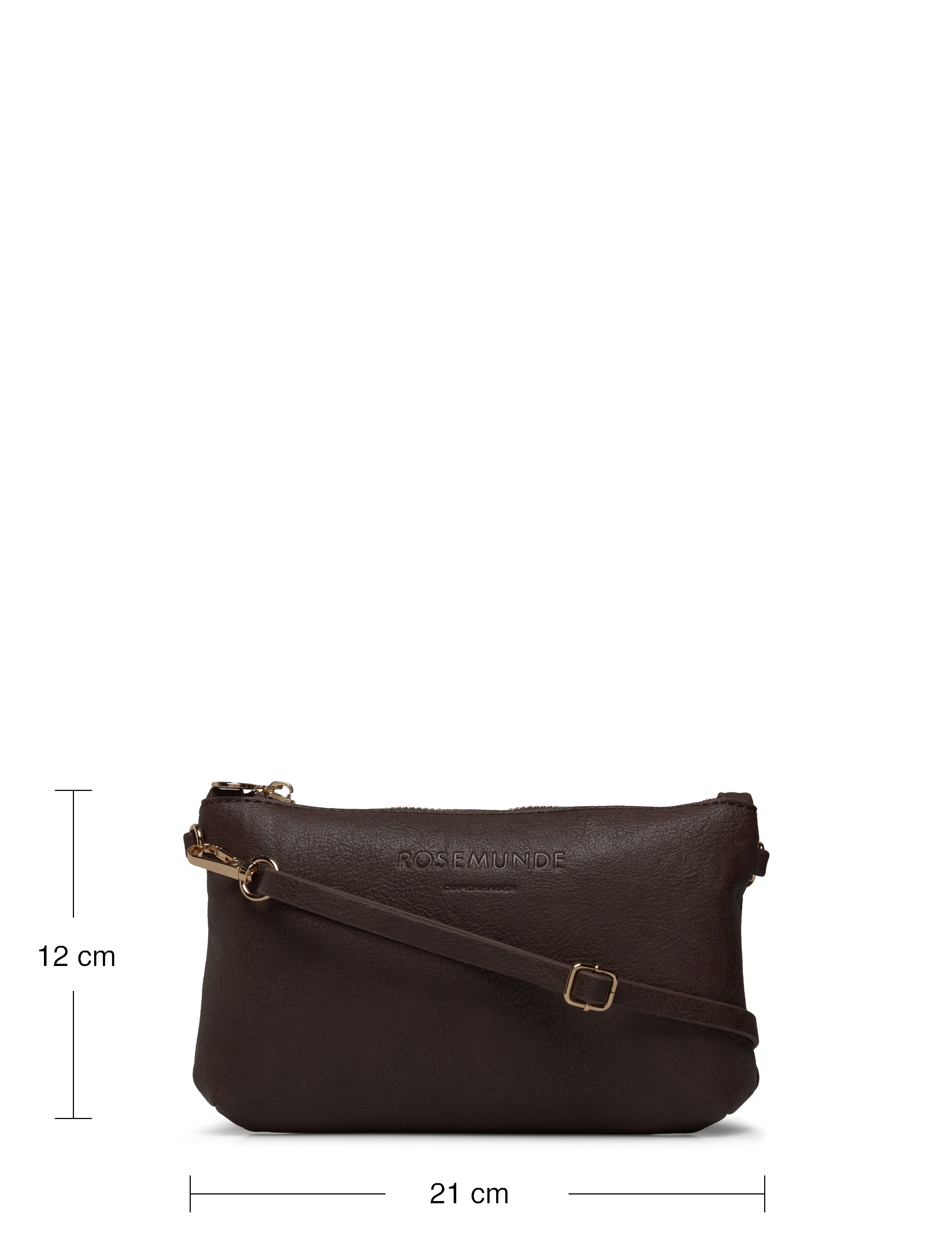 Rosemunde - RBAndora Small Clutch - peoriided outlet-hindadega - dark brown gold - 4