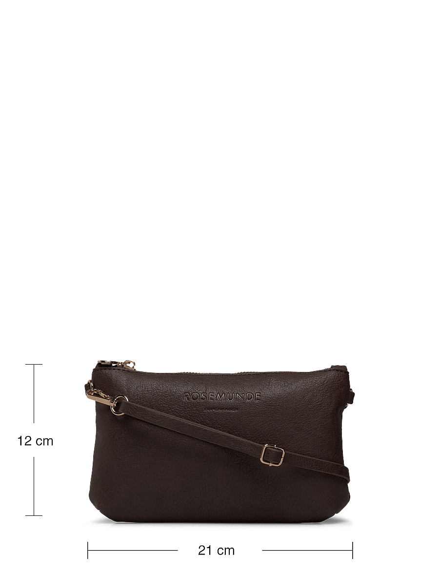Rosemunde - RBAndora Small Clutch - besondere anlässe - dark brown gold - 4
