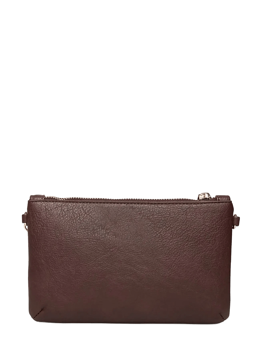 Rosemunde - RBAndora Small Clutch - special occasions - dark chocolate gold - 1