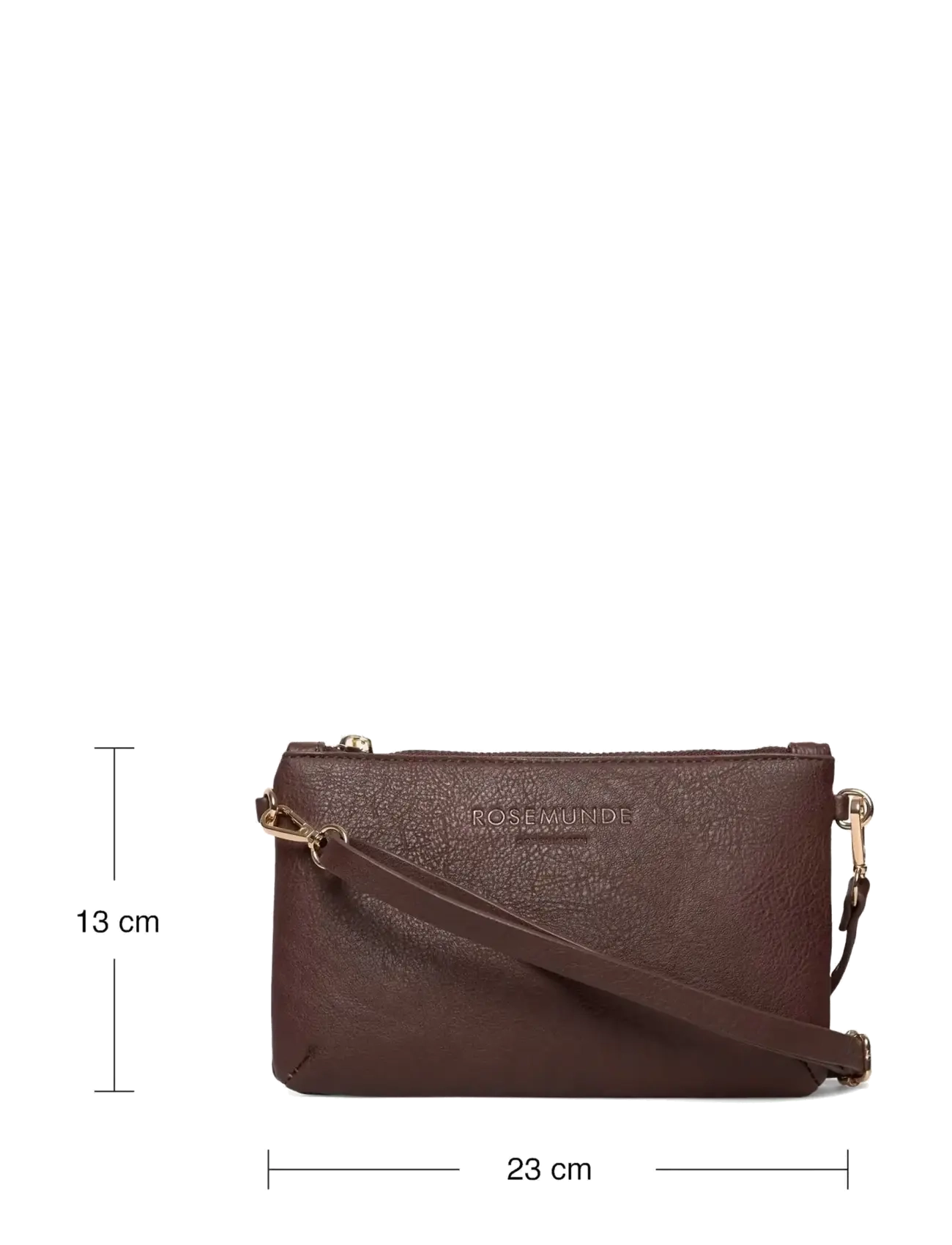 Rosemunde - RBAndora Small Clutch - special occasions - dark chocolate gold - 3