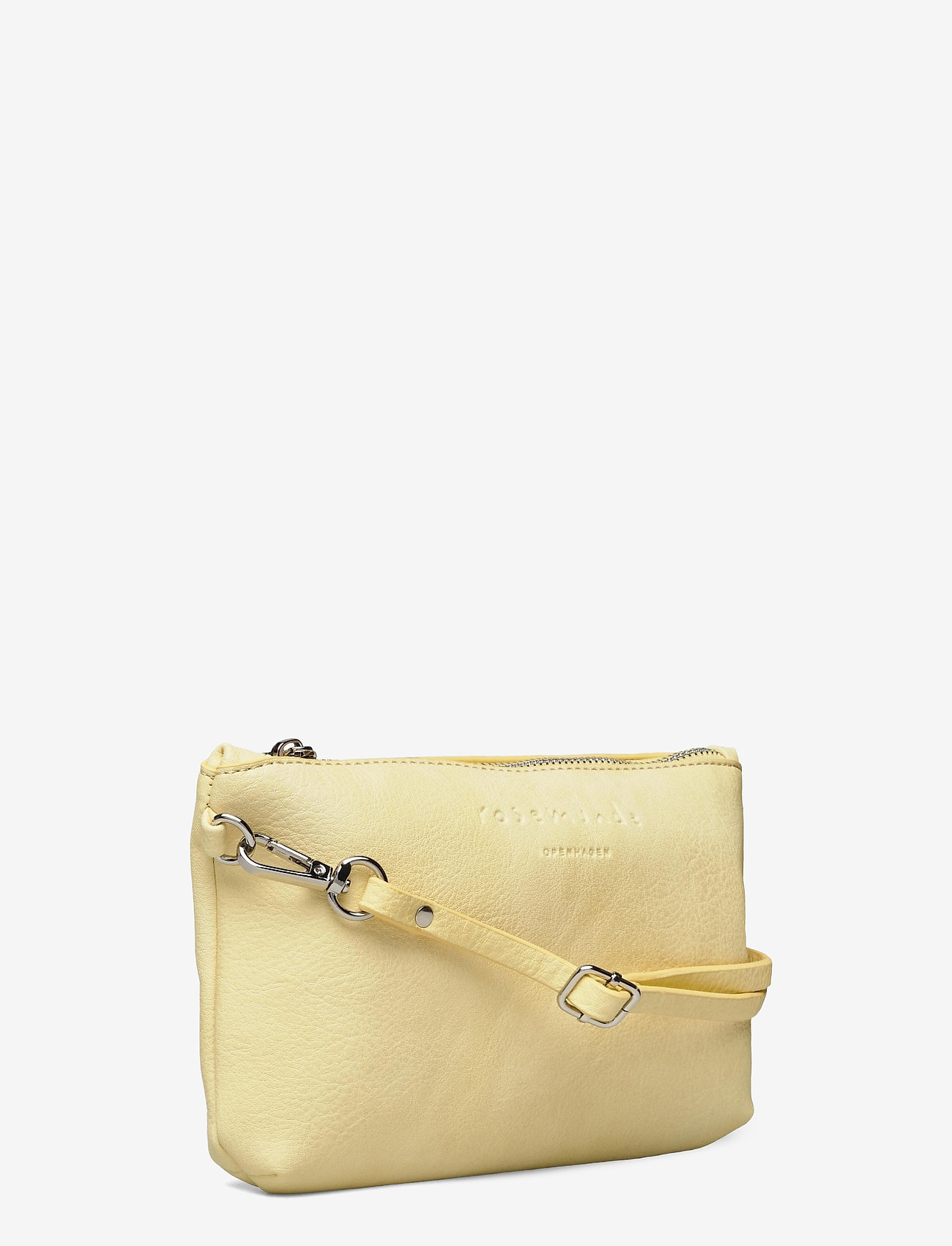 Rosemunde - RBAndora Small Clutch - festtøj til outletpriser - pastel yellow silver - 2