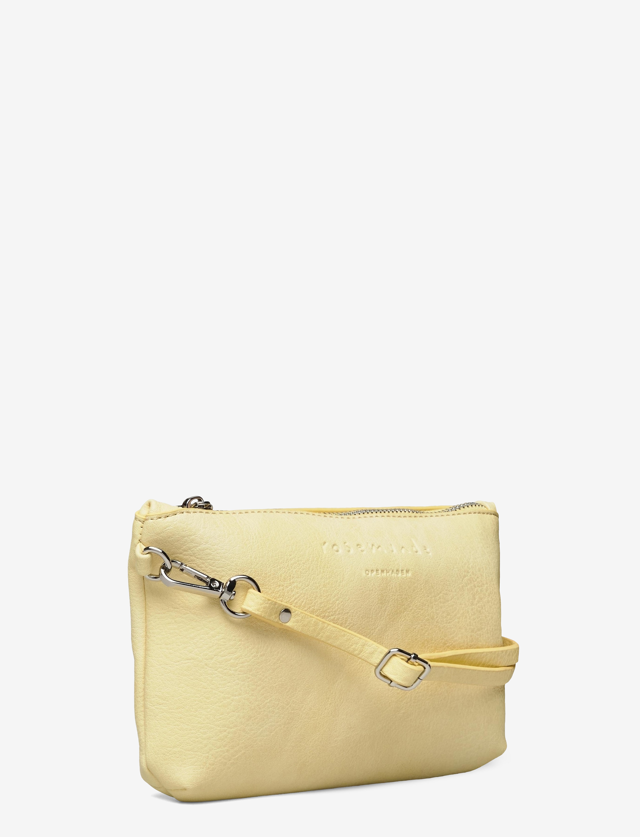Rosemunde - RBAndora Small Clutch - festtøj til outletpriser - pastel yellow silver - 2
