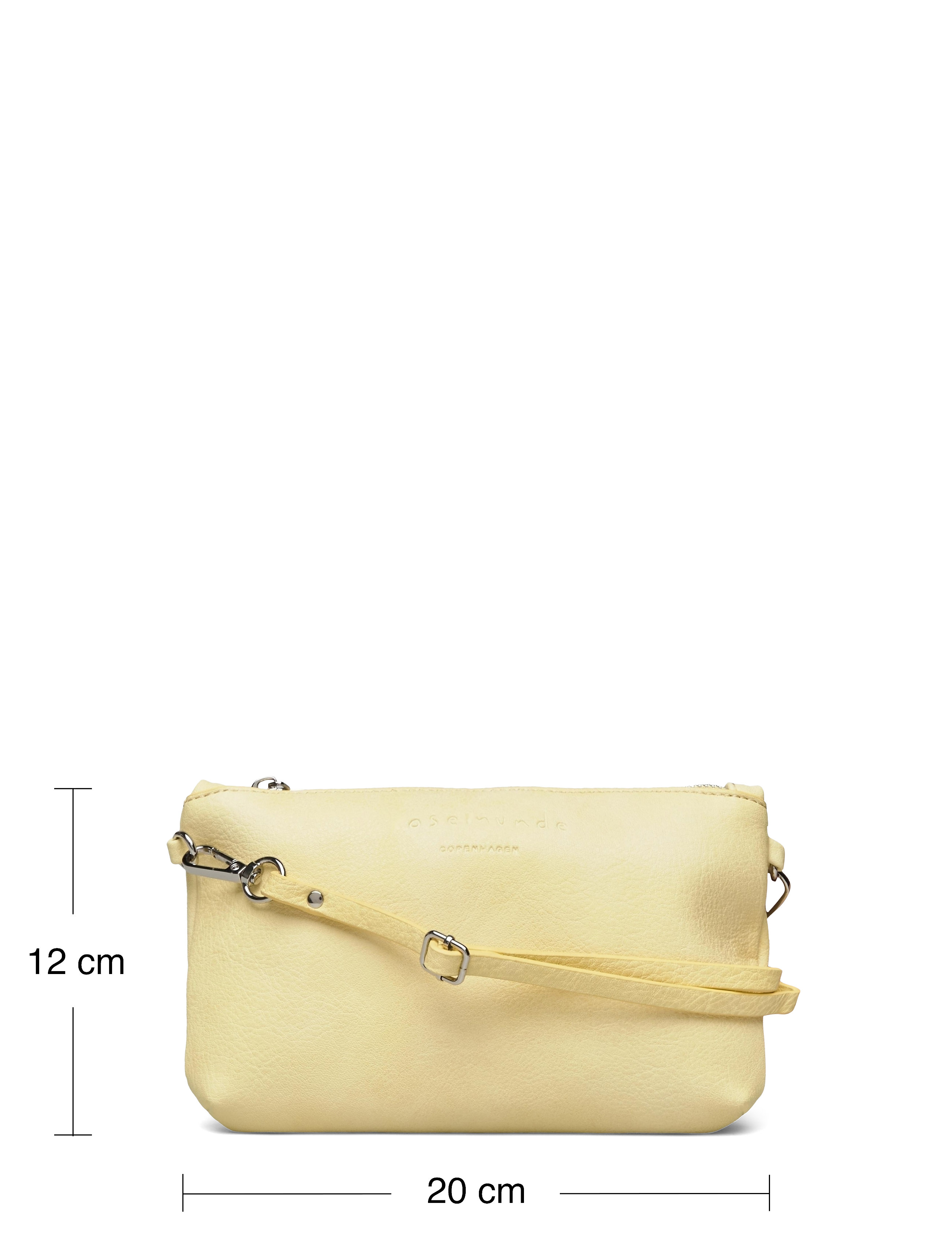 Rosemunde - RBAndora Small Clutch - festtøj til outletpriser - pastel yellow silver - 4