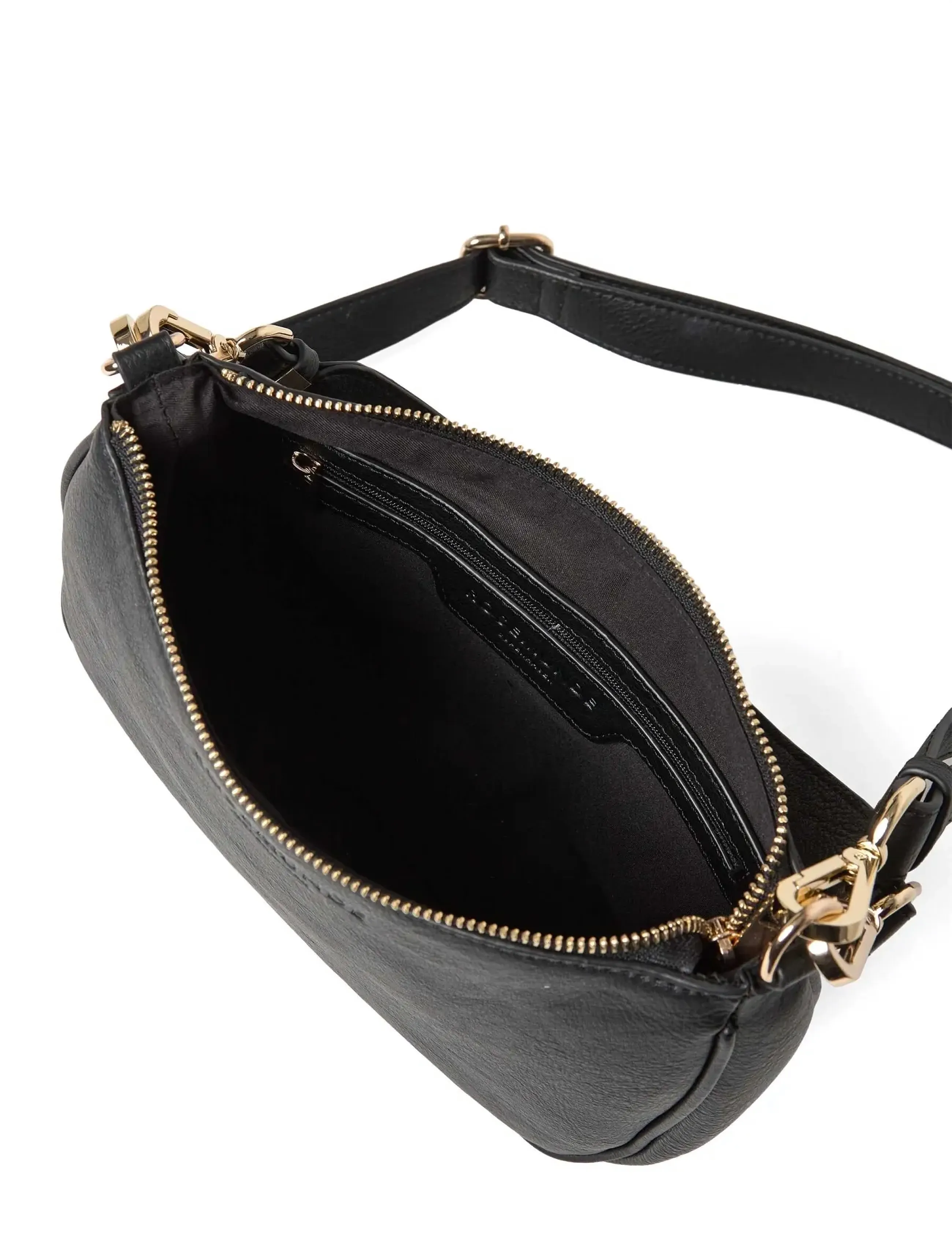 Rosemunde - RBAndora Small Shoulder Bag - everyday style - black gold - 3