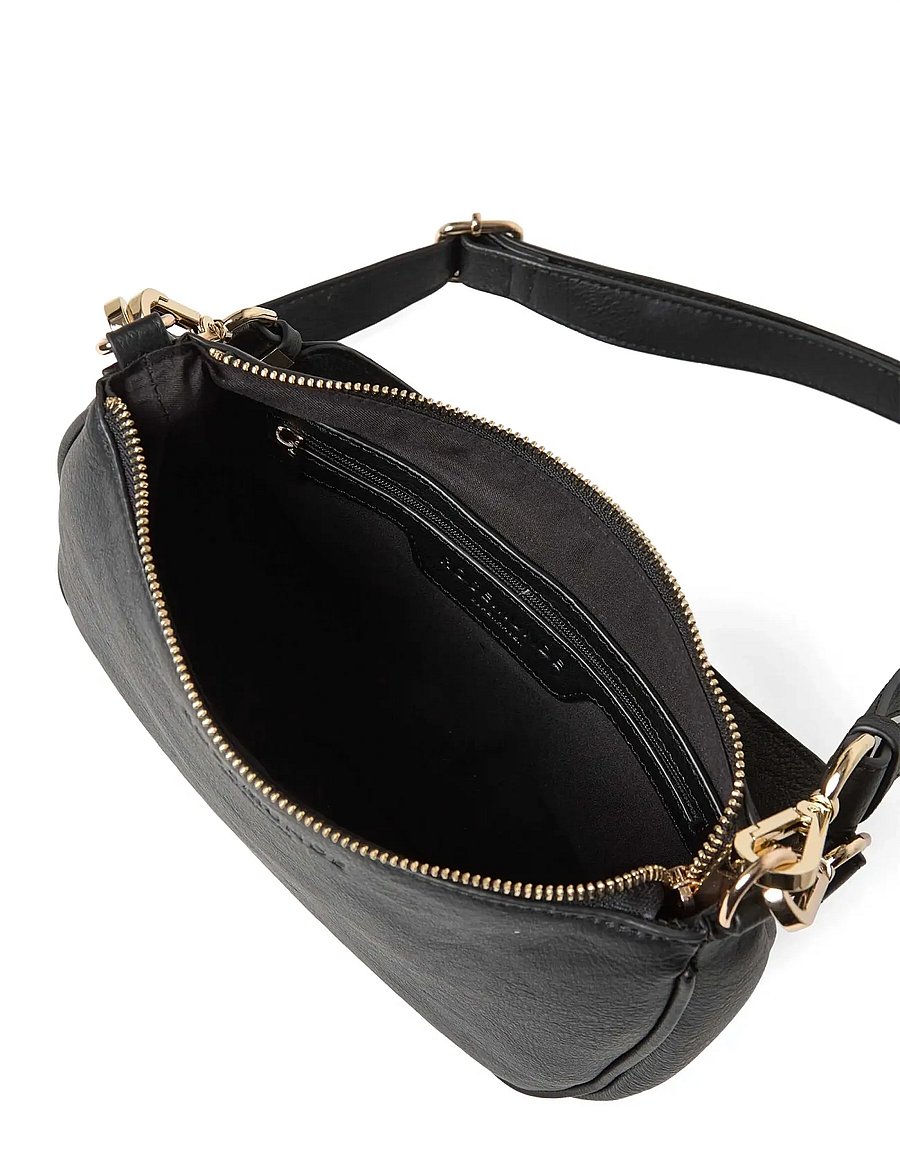 Rosemunde - RBAndora Small Shoulder Bag - igapäevane stiil - black gold - 4