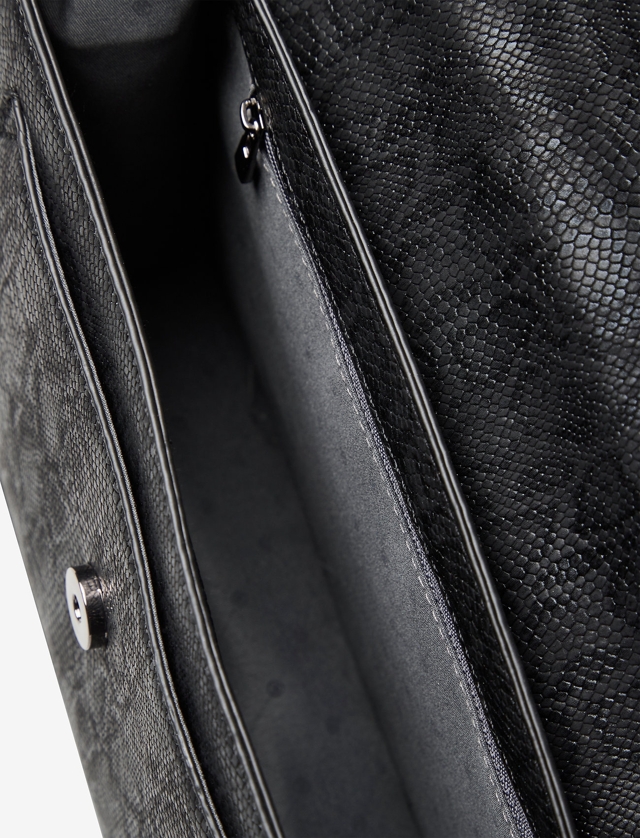 Rosemunde - Bag medium - black snake foil oxid - 3