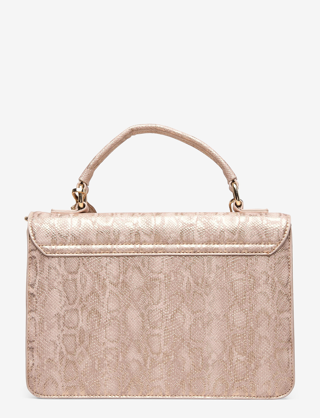 Rosemunde - Bag medium - nougat snake foil gold - 1