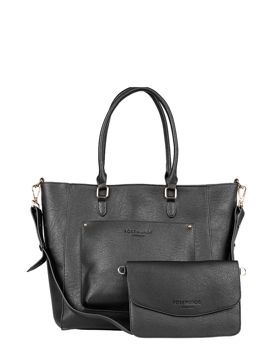 Rosemunde - RBAndora 2 in 1 Big Shopper - shopper - black gold - 1