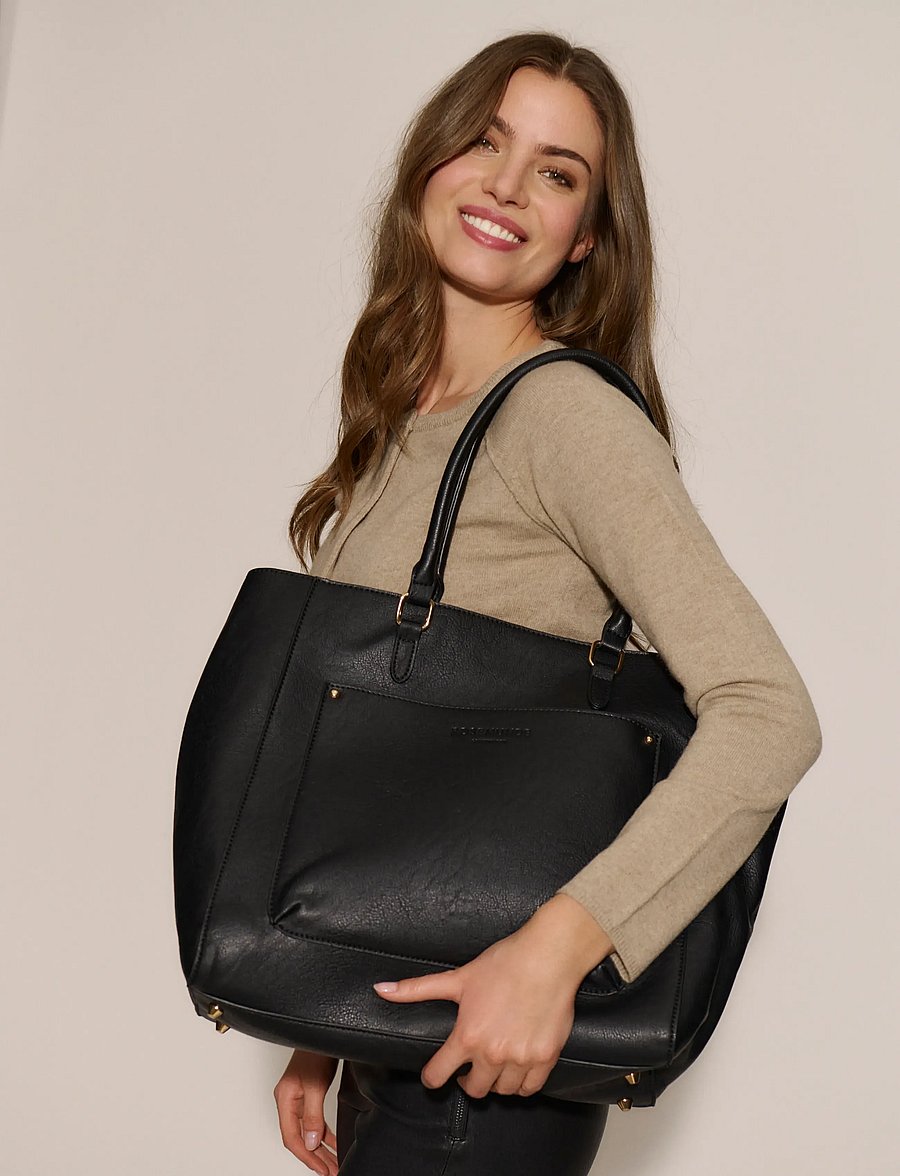 Rosemunde - RBAndora 2 in 1 Big Shopper - shopper - black gold - 5