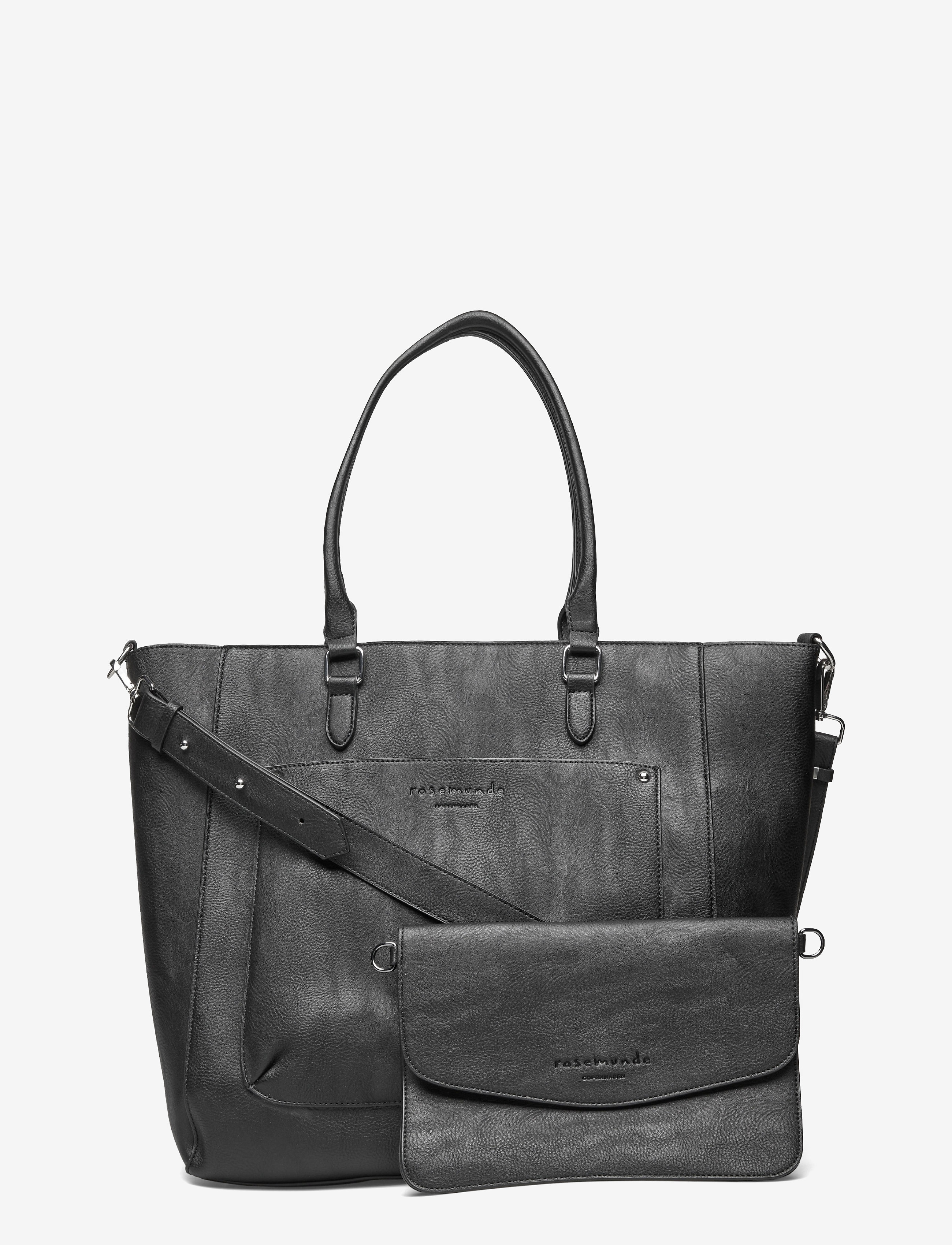 Rosemunde Rbandora 2 In 1 Big Shopper, One Size, Black, Tasker > Shoppere, Dame