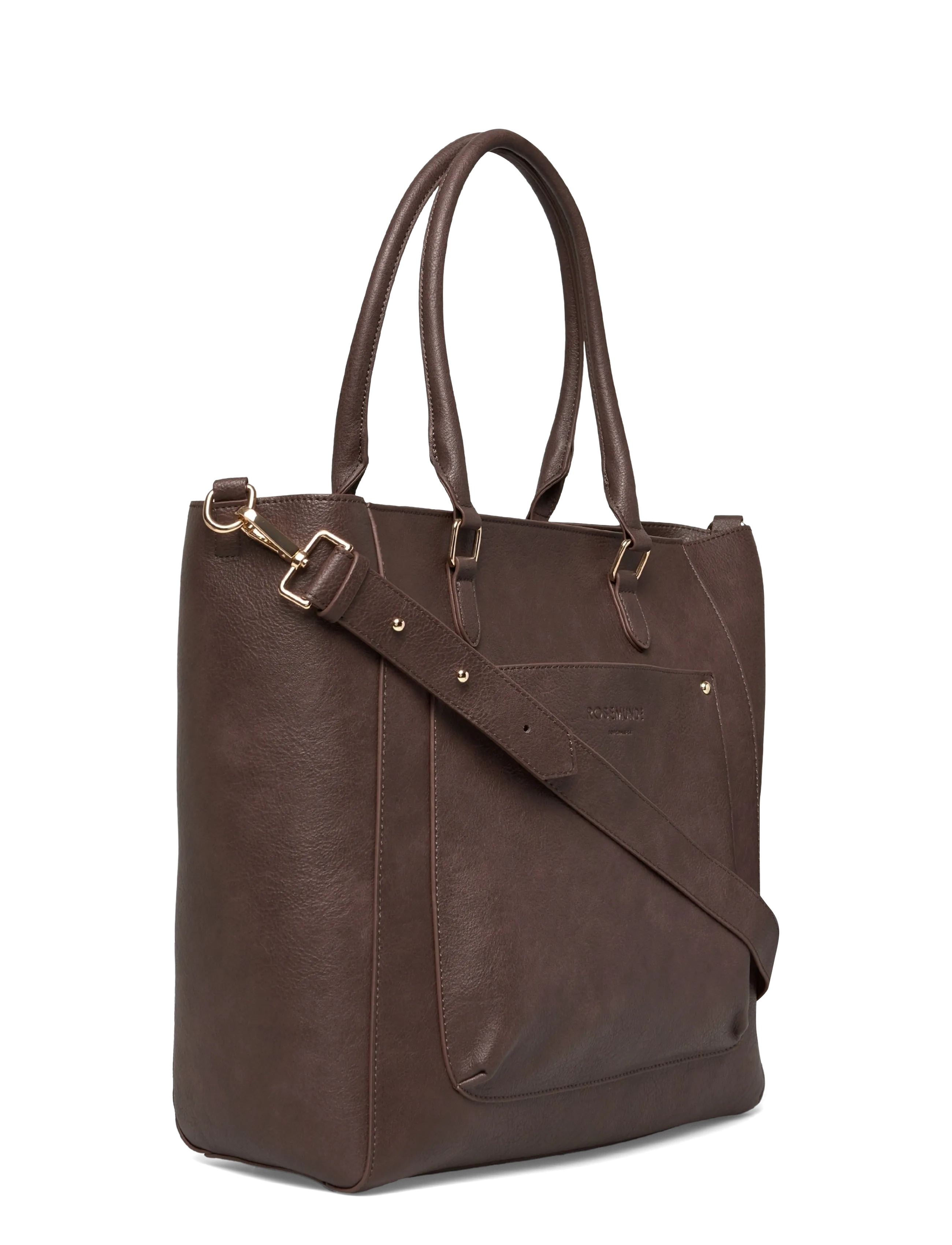 Rosemunde - RBAndora 2 in 1 Big Shopper - accessoires - dark brown gold - 2
