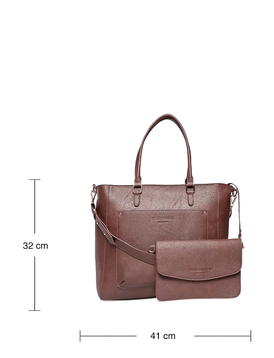 Rosemunde - RBAndora 2 in 1 Big Shopper - igapäevane stiil - dark chocolate gold - 3