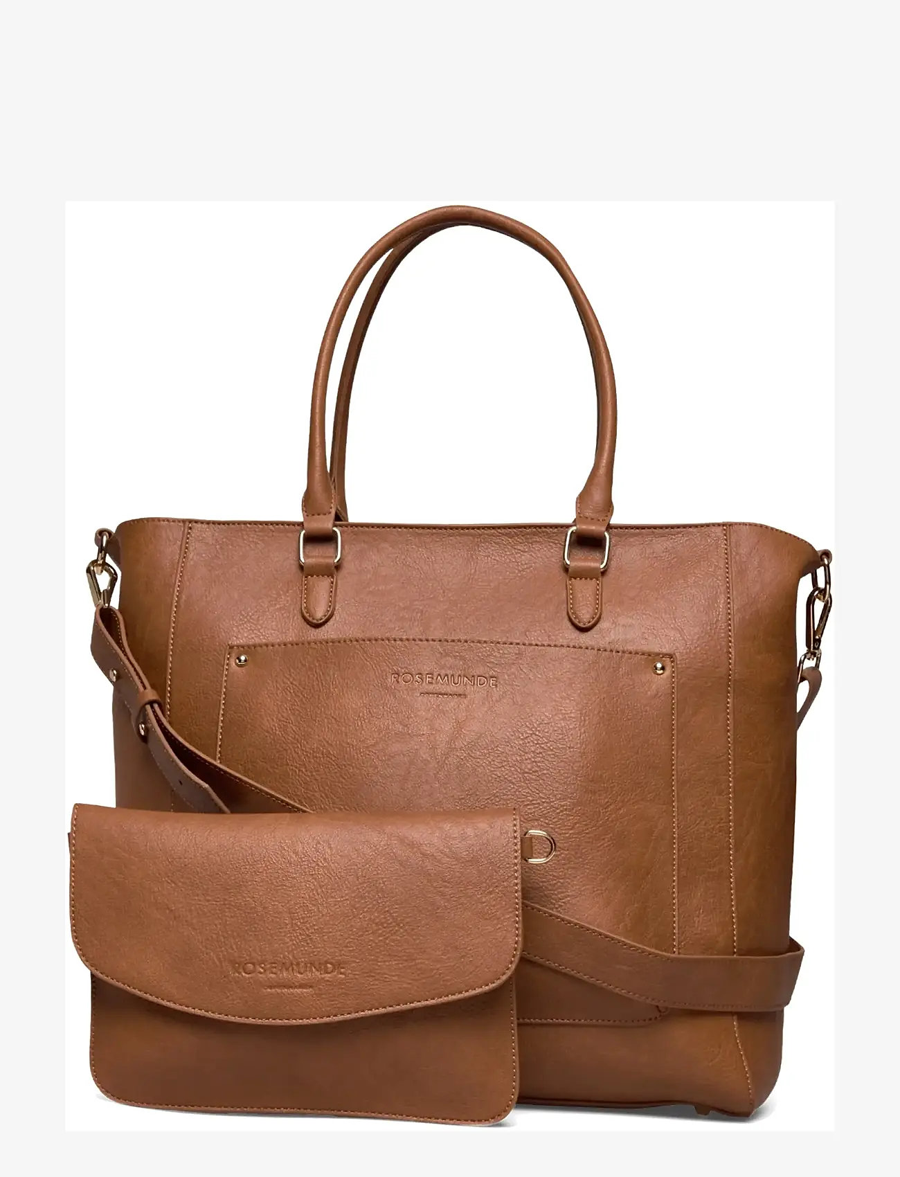 Rosemunde - RBAndora 2 in 1 Big Shopper - shoppers - perfect brown gold - 0