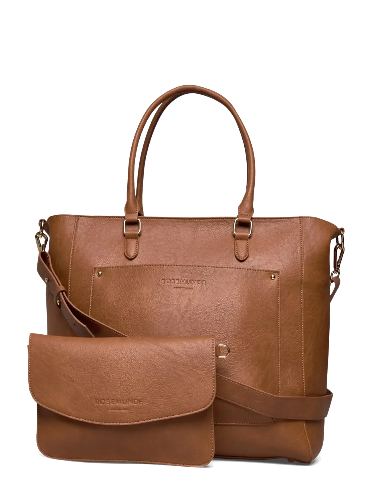 Rosemunde RBAndora 2 in 1 Big Shopper - Tasker - PERFECT BROWN GOLD / brown