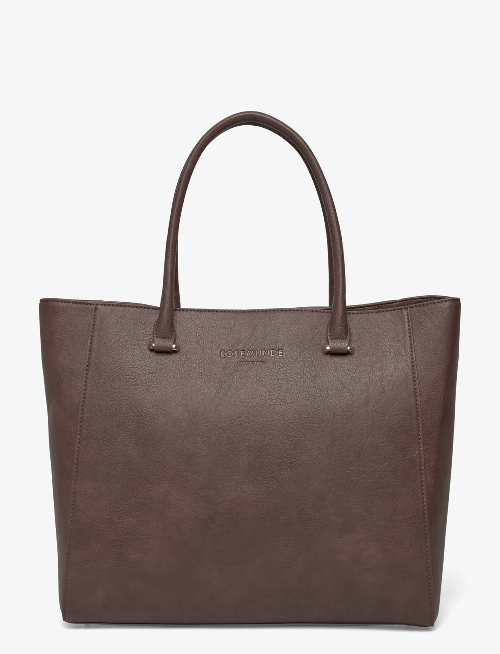 Rosemunde - RBAndora Shopper - shoppingväskor - dark brown gold - 0