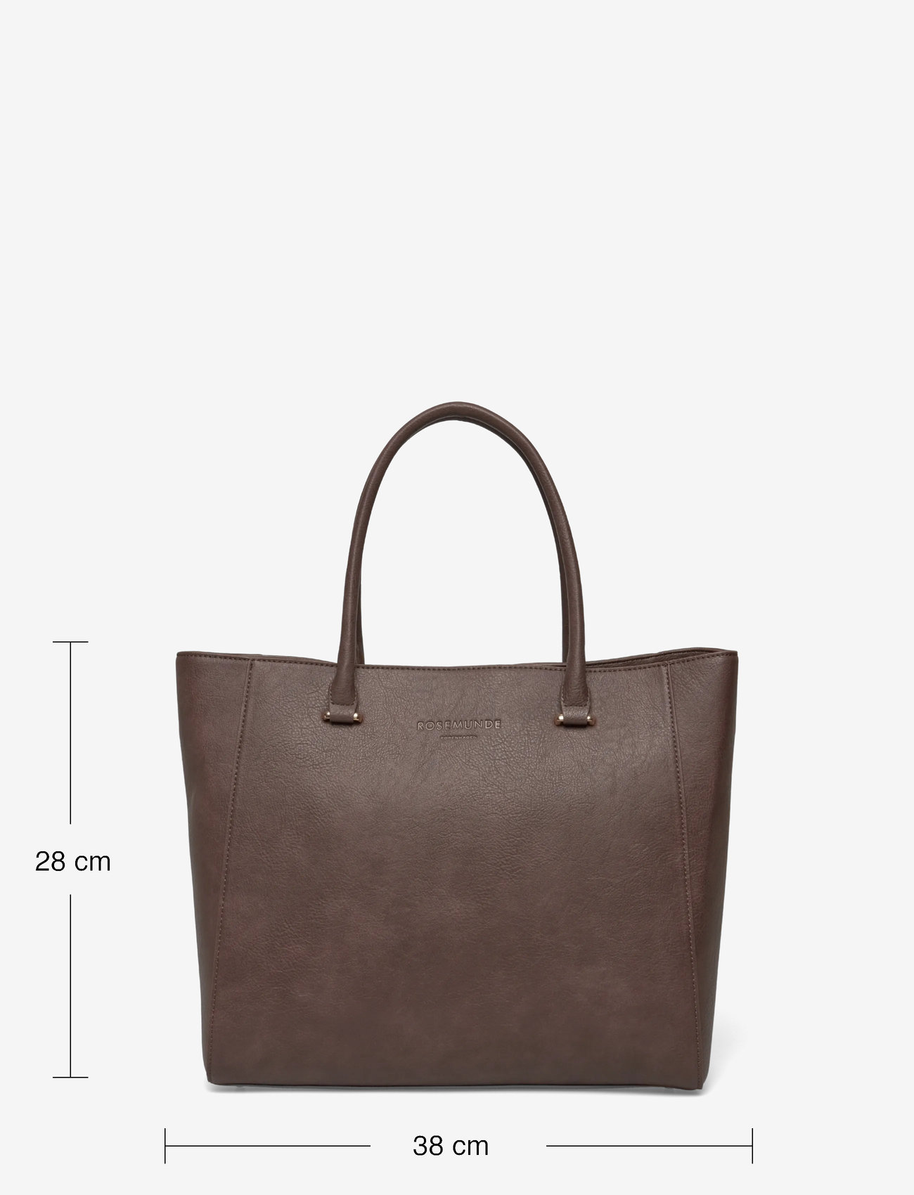 Rosemunde - RBAndora Shopper - shoppers - dark brown gold - 3