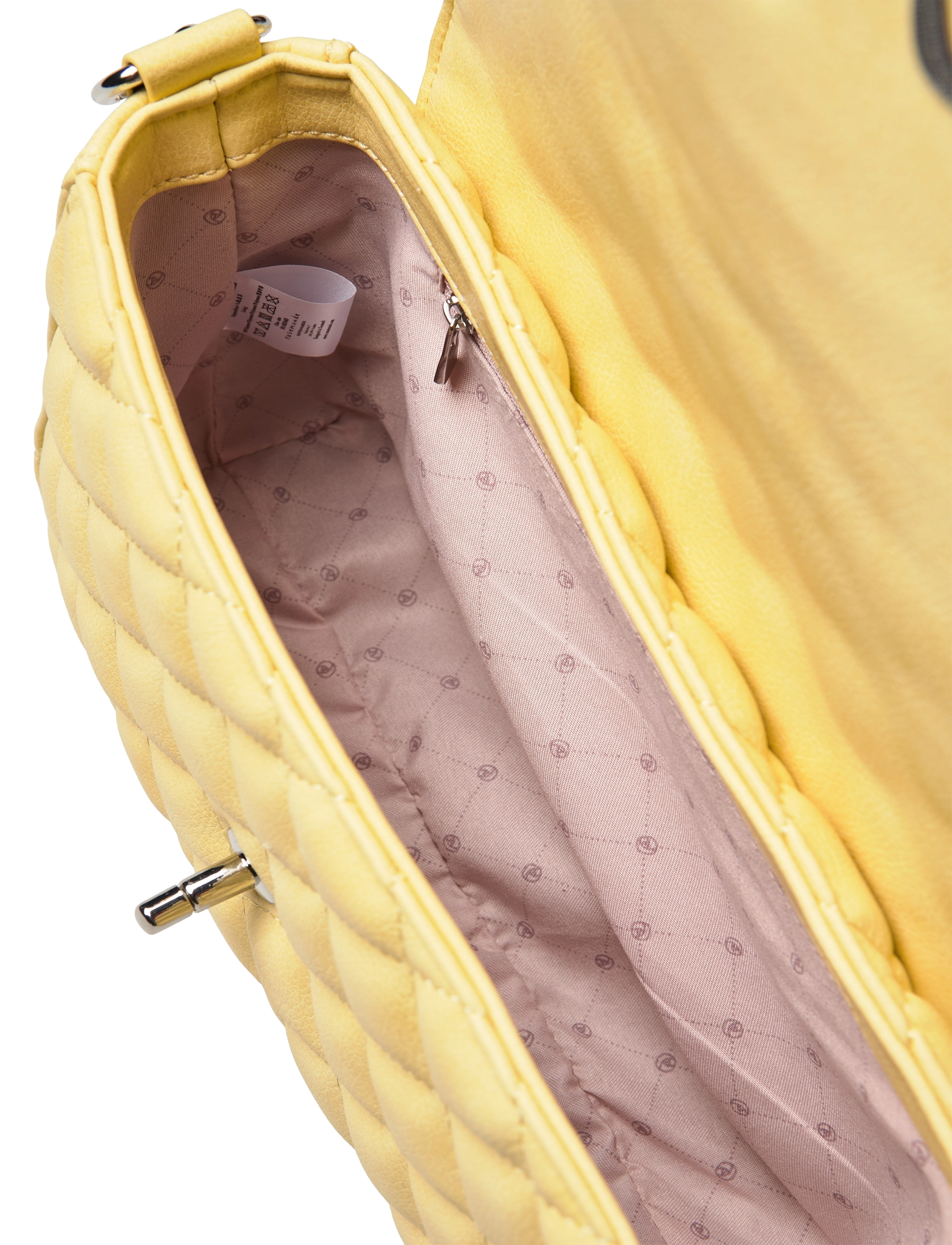 Rosemunde - Bag small - pastel yellow silver - 3