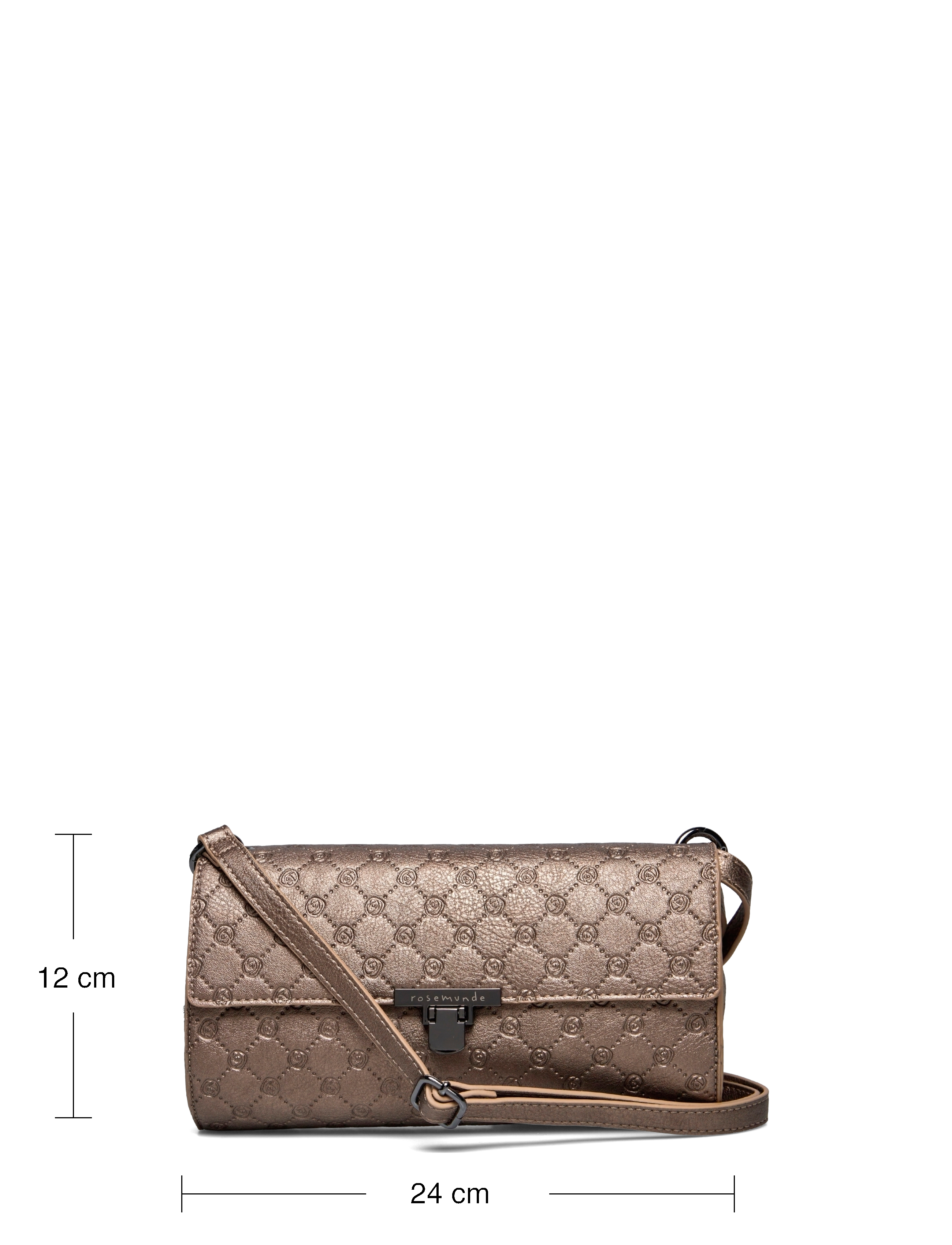 Rosemunde - Shoulder bag - dark gold black oxid - 4