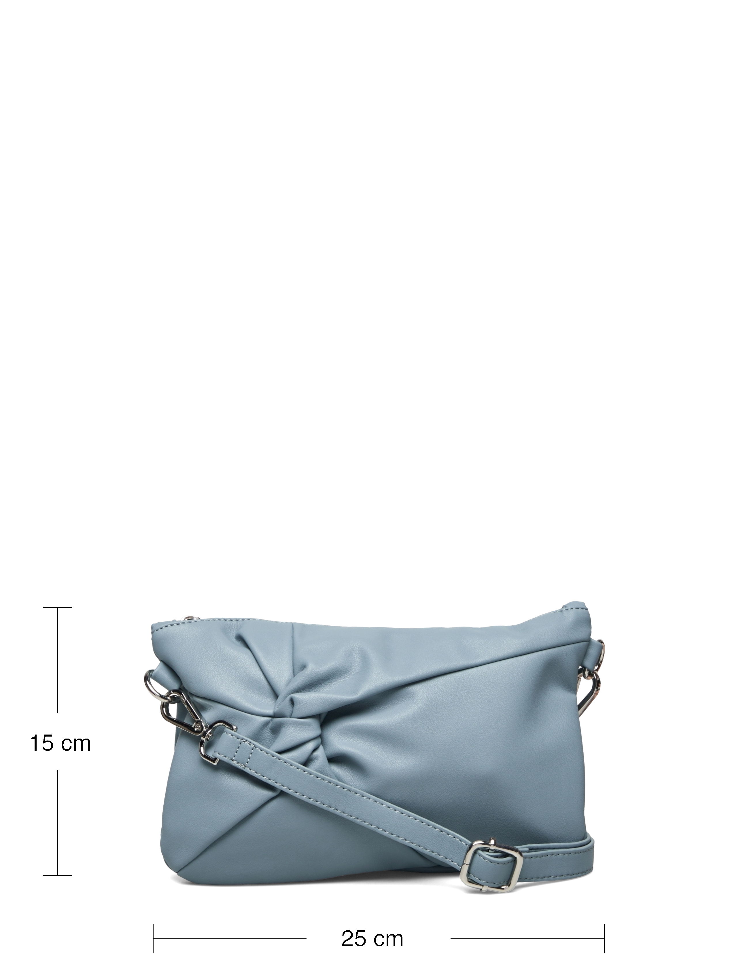 Rosemunde - Recycle clutch - stormy blue silver - 4