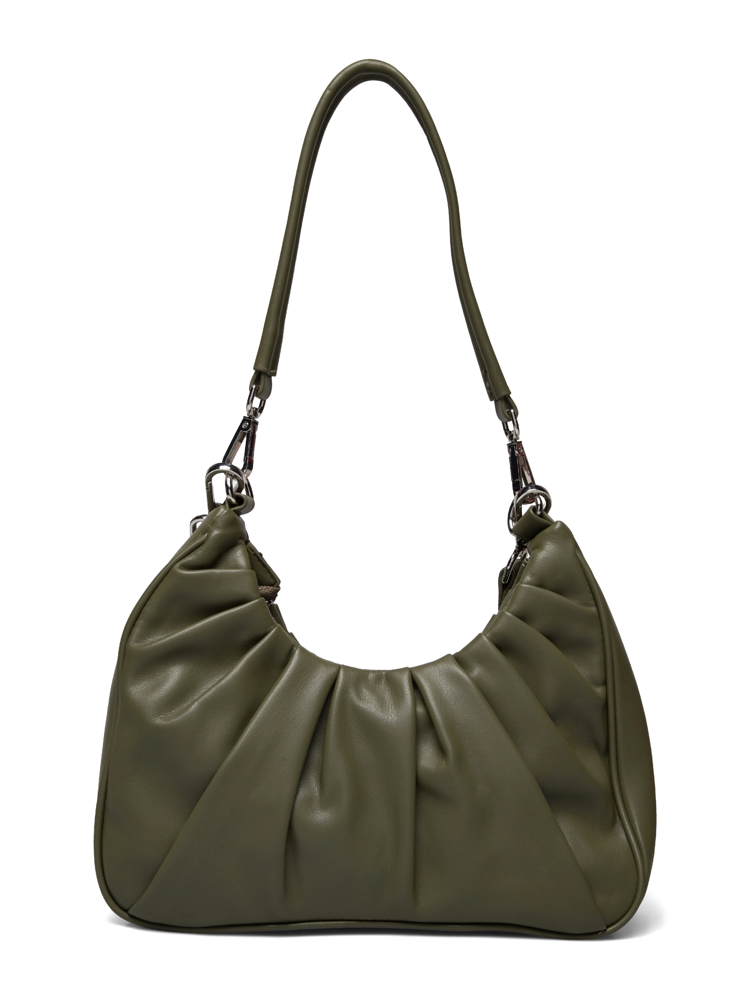 Rosemunde - Recycle hand bag - dark olive silver - 1