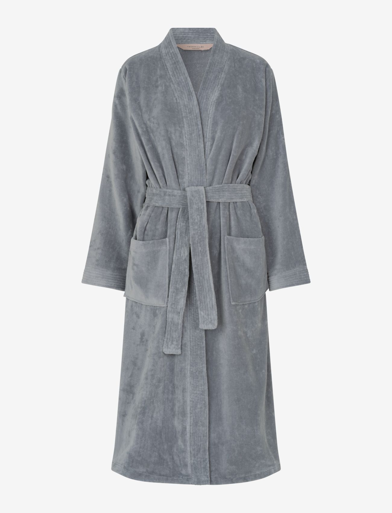 Rosemunde - Organic robe - kylpytakit - charcoal grey - 0