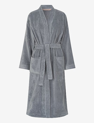 Rosemunde robe - Kylpytakit - CHARCOAL GREY / grey