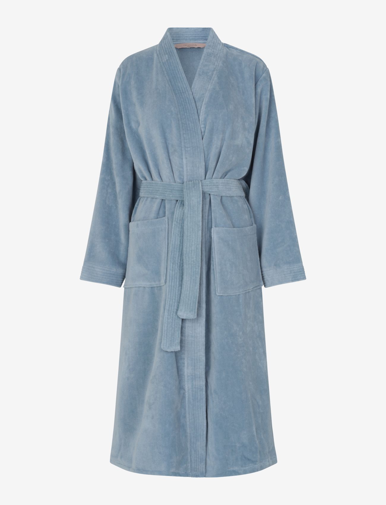 Rosemunde - Organic robe - kylpytakit - dusty blue - 0