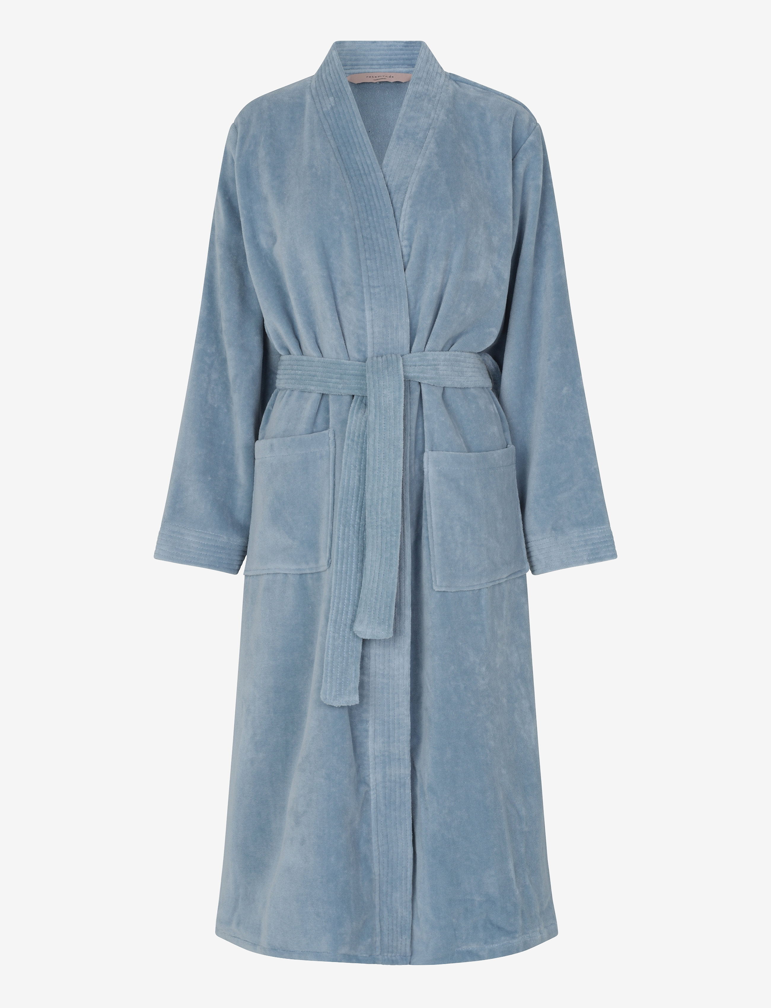 Organic robe - DUSTY BLUE