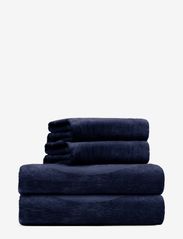 Rosemunde - Towel 45x65cm - hand towels & bath towels - navy - 0