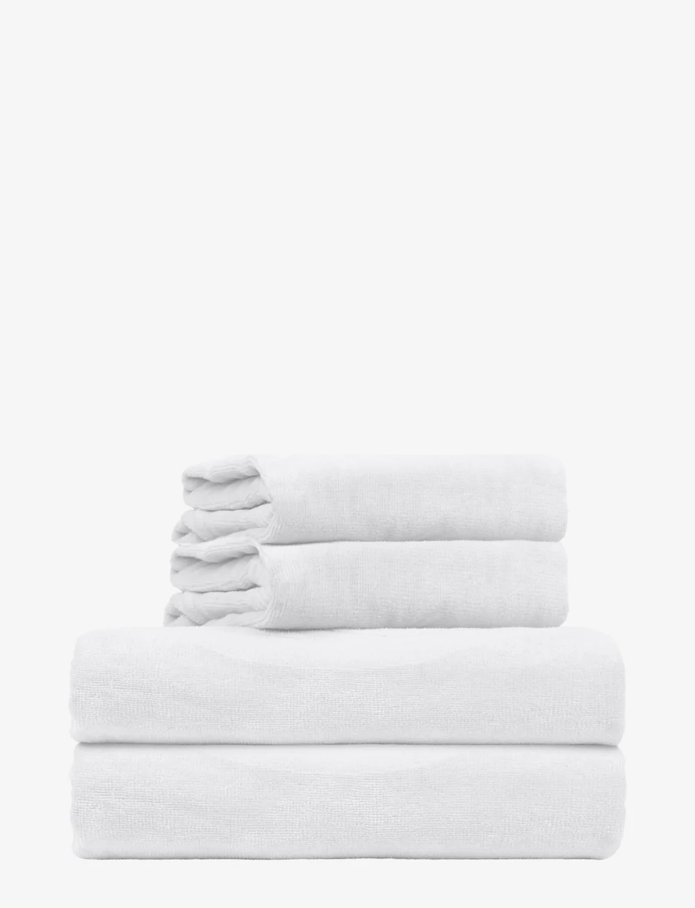 Rosemunde - towel 45x65cm - køb efter pris - new white - 0